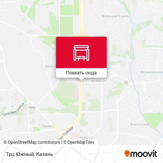 Карта Трц Южный