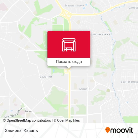 Карта Закиева