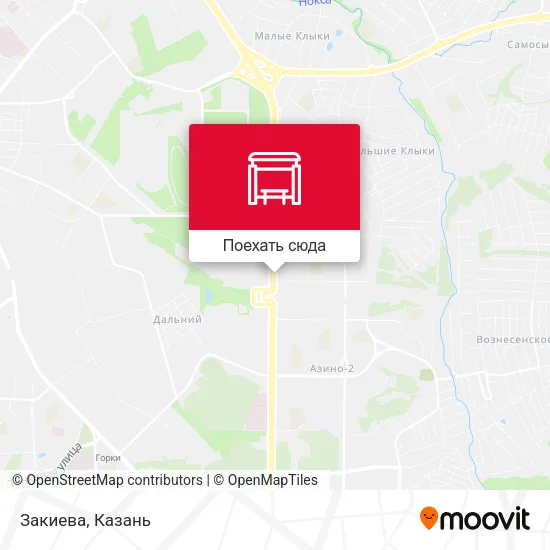 Карта Закиева