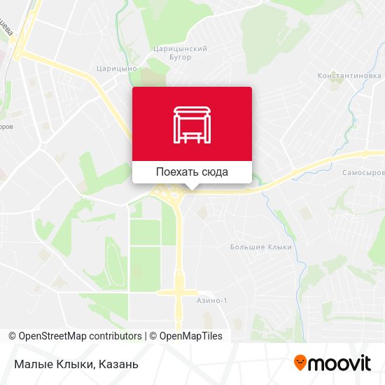 Карта Малые Клыки