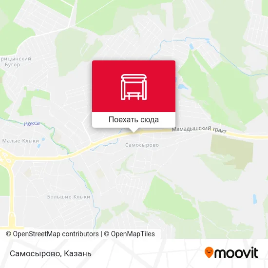 Карта Самосырово