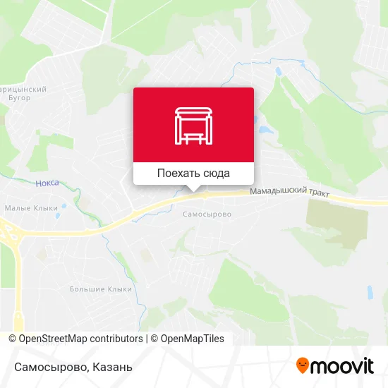 Карта Самосырово