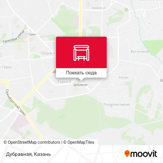 Карта Дубравная