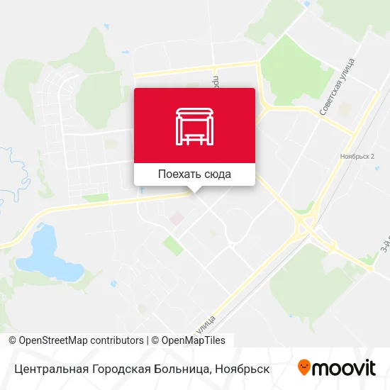 Карта Центральная Городская Больница