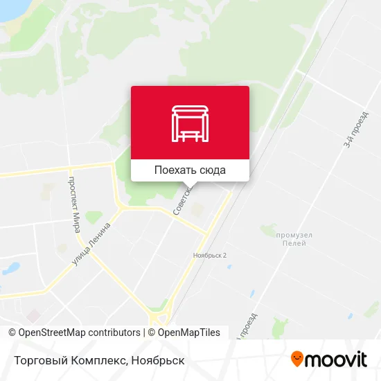Карта Торговый Комплекс
