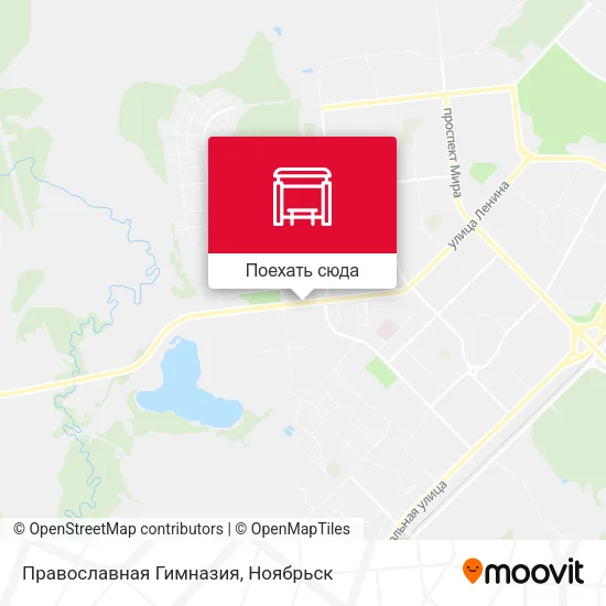 Карта Православная Гимназия