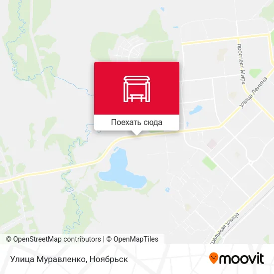 Карта Улица Муравленко