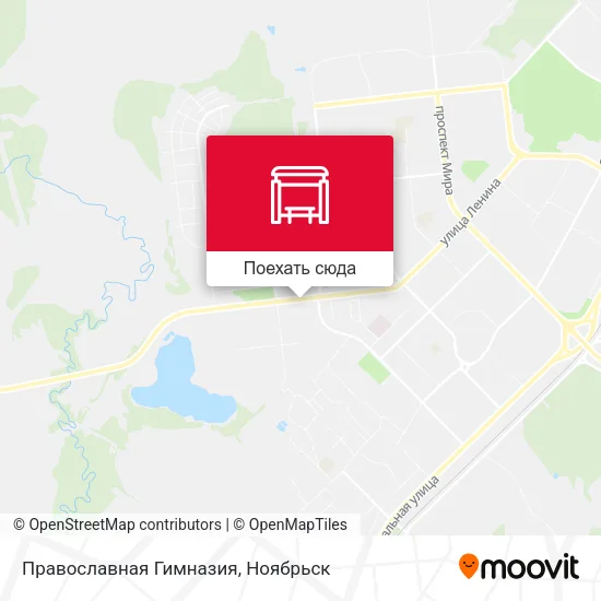 Карта Православная Гимназия