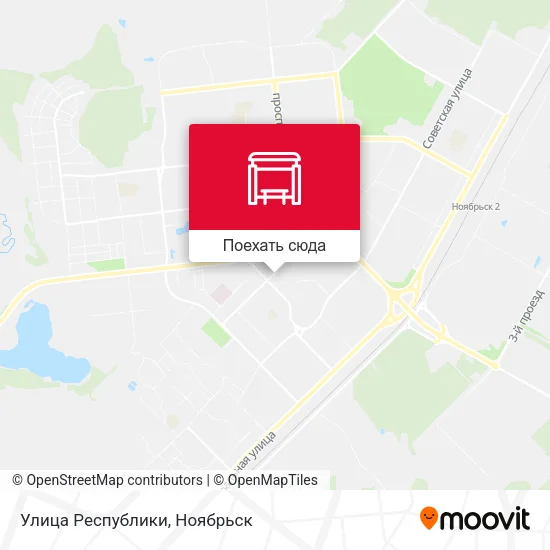 Карта Улица Республики