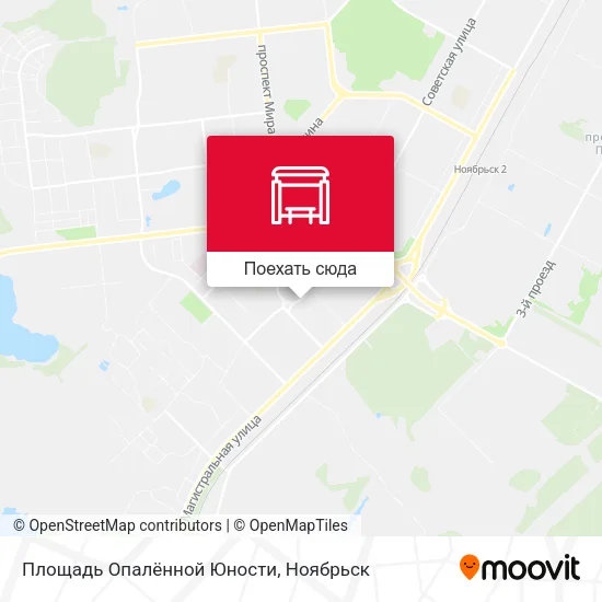 Карта Площадь Опалённой Юности