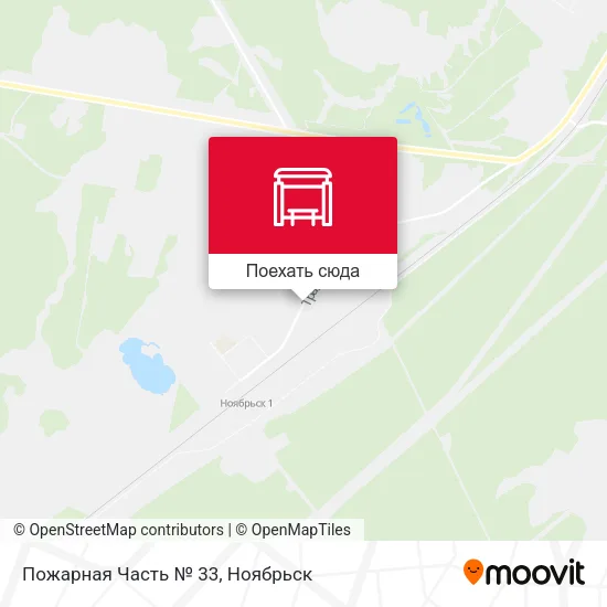 Карта Пожарная Часть № 33