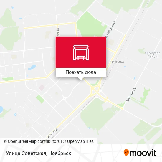 Карта Улица Советская
