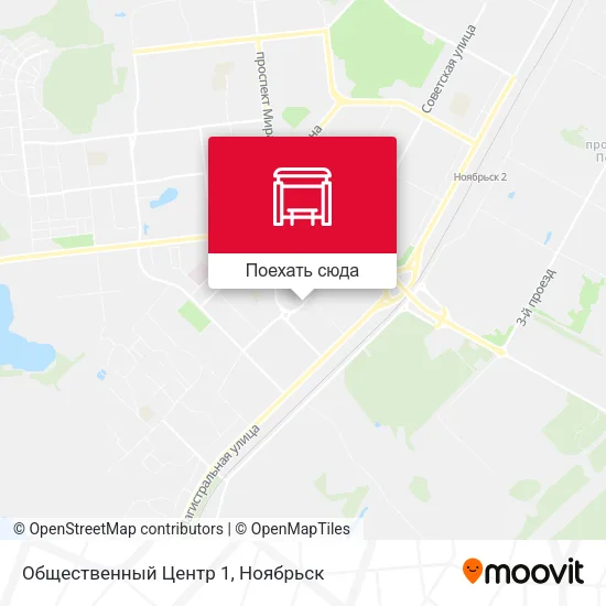 Карта Общественный Центр 1