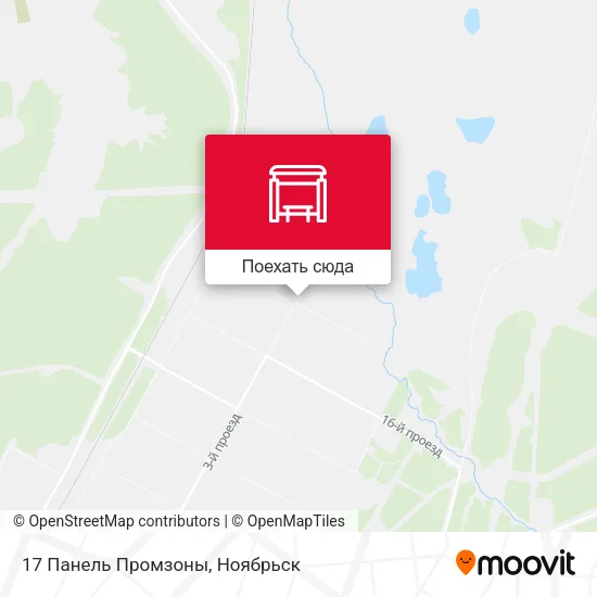Карта 17 Панель Промзоны