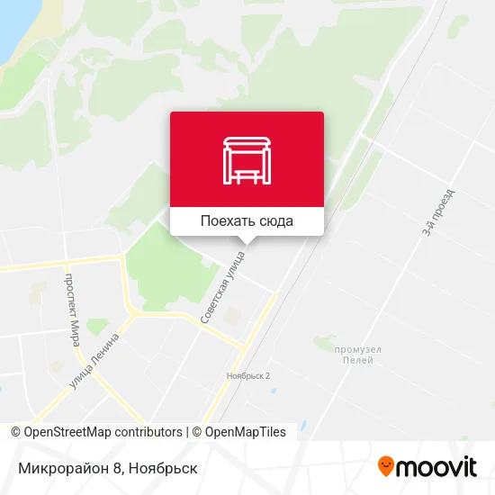 Карта Микрорайон 8