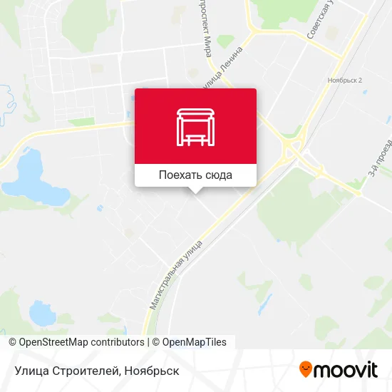 Карта Улица Строителей