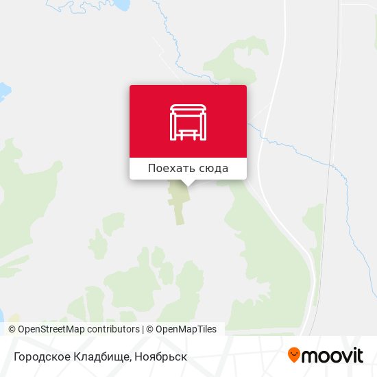 Карта Городское Кладбище