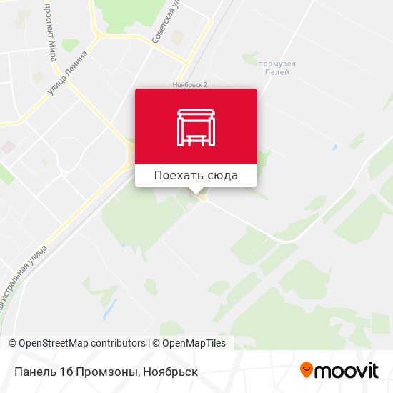 Карта Панель 1б Промзоны