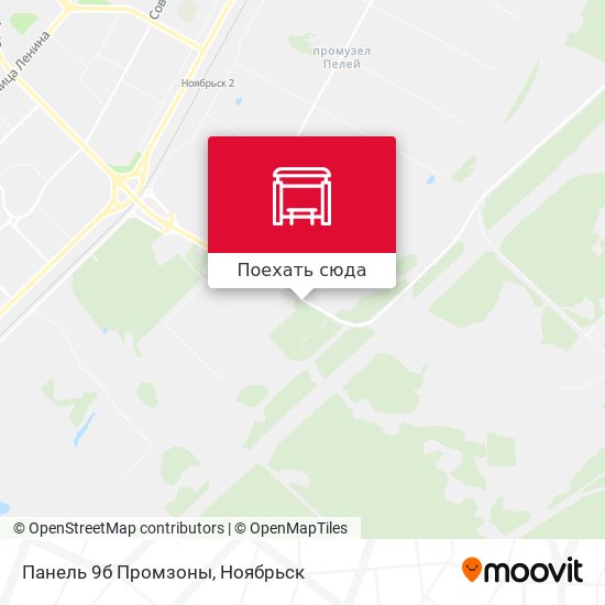 Карта Панель 9б Промзоны