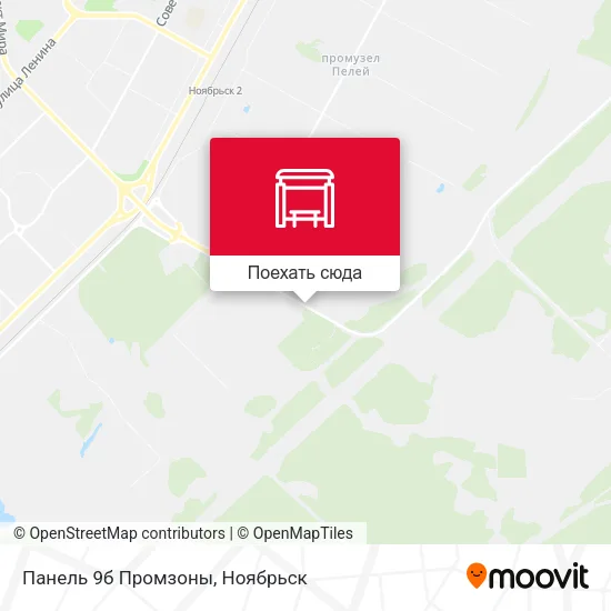 Карта Панель 9б Промзоны
