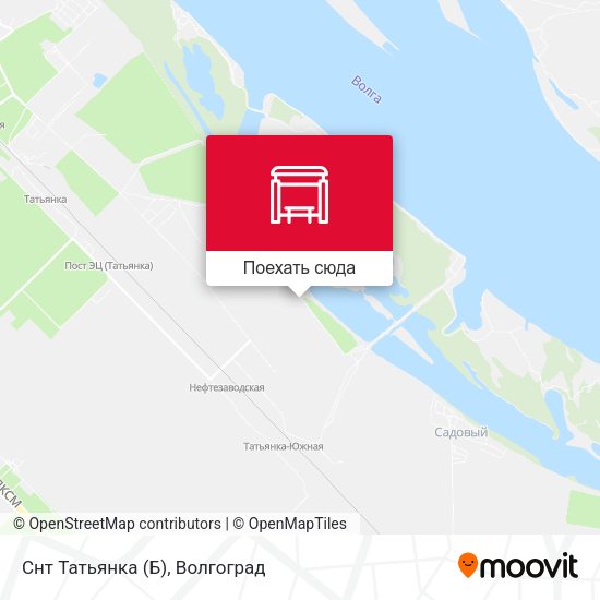 Карта Снт Татьянка (Б)