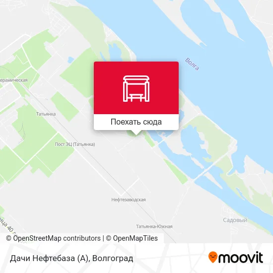 Карта Дачи Нефтебаза (А)