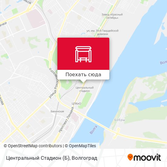 Карта Центральный Стадион (Б)