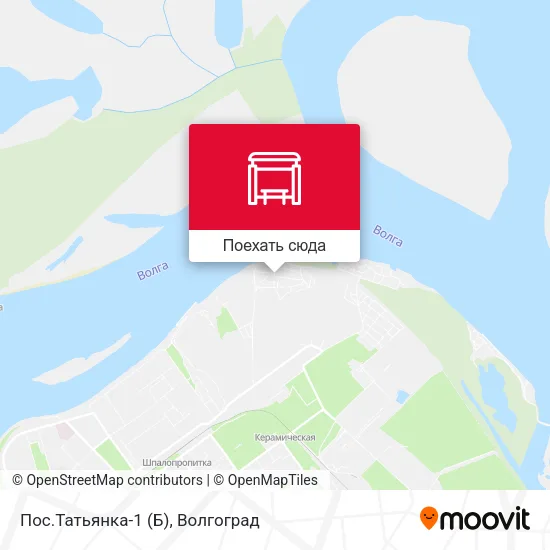 Карта Пос.Татьянка-1 (Б)