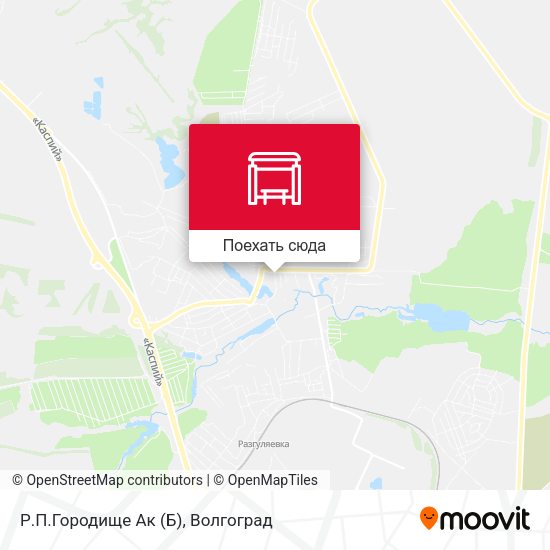 Карта Р.П.Городище Ак (Б)