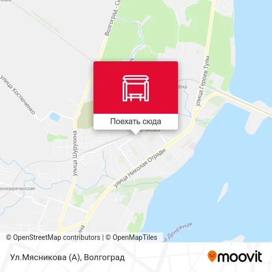 Карта Ул.Мясникова (А)