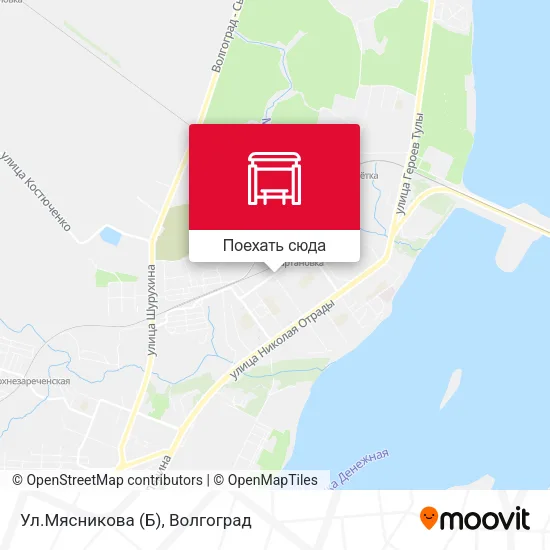 Карта Ул.Мясникова (Б)