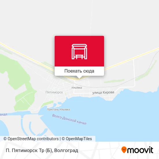 Карта П. Пятиморск Тр (Б)