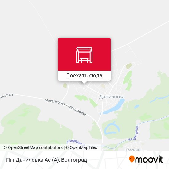 Карта Пгт Даниловка Ас