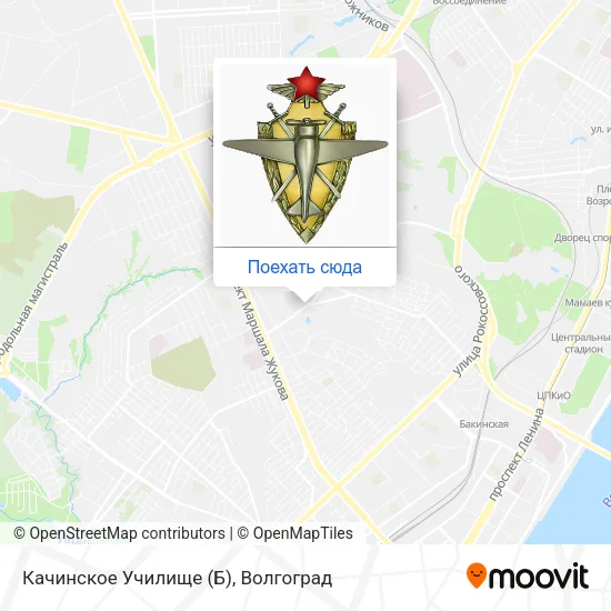 Карта Качинское Училище (Б)