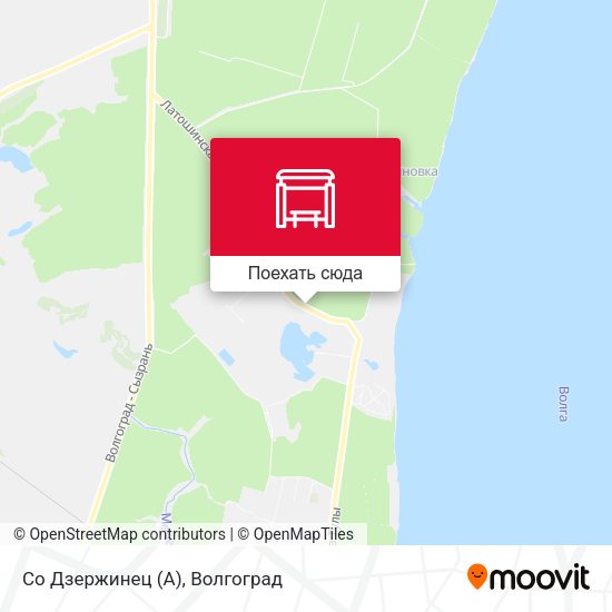 Карта Со Дзержинец (А)