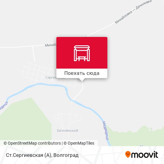 Карта Ст.Сергиевская (А)