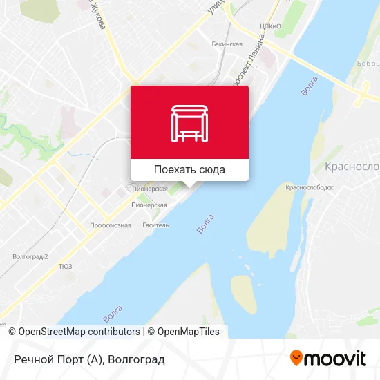 Карта Речной Порт (А)