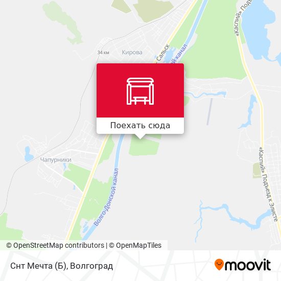 Карта Снт Мечта (Б)