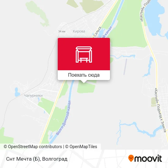 Карта Снт Мечта (Б)