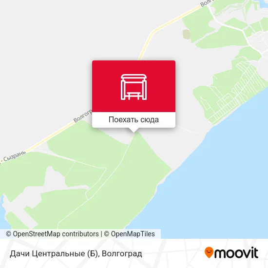 Карта Дачи Центральные (Б)