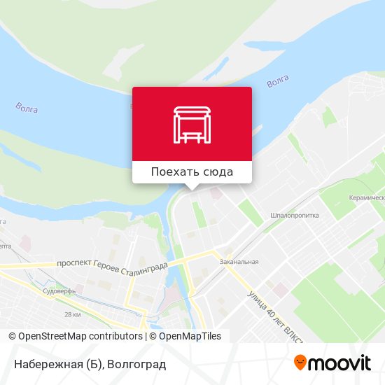 Карта Набережная (Б)