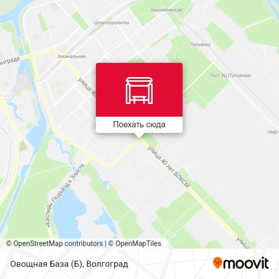 Карта Овощная База