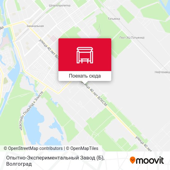 Карта Опытно-Экспериментальный Завод (Б)