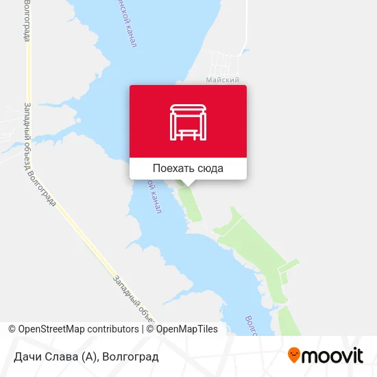 Карта Дачи Слава (А)