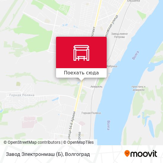 Карта Завод Электронмаш (Б)