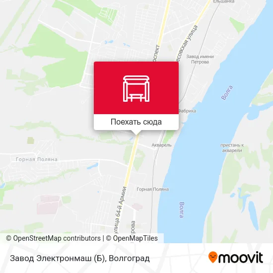 Карта Завод Электронмаш (Б)