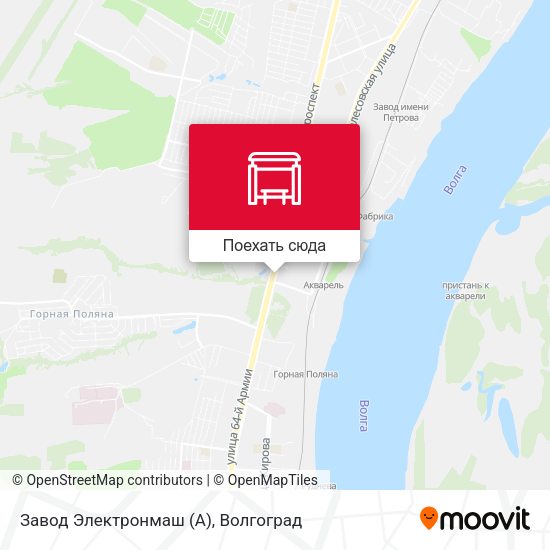 Карта Завод Электронмаш (А)