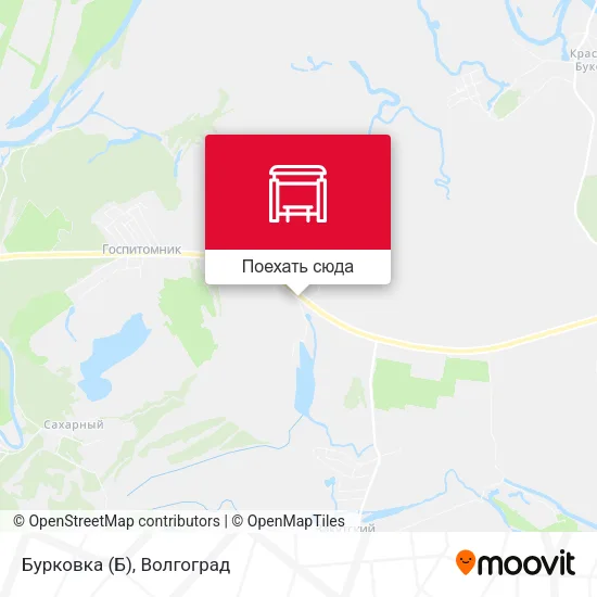 Карта Бурковка