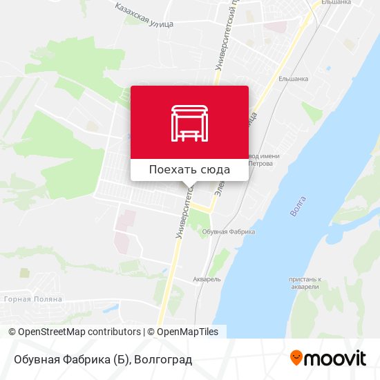 Карта Обувная Фабрика (Б)