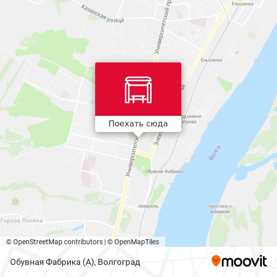 Карта Обувная Фабрика (А)